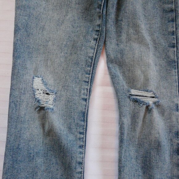 Gap Distressed Stretch Jeans - Girls 8 - Picture 3 of 7